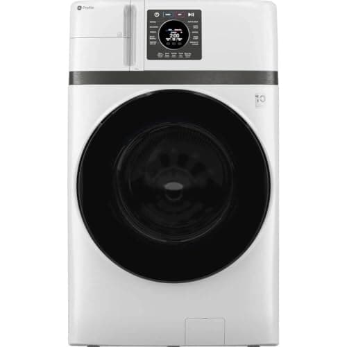 GE Profile PFQ83HSSWWW 4.6 Cu. Ft. White High-Efficiency Smart Combo Electric Washer/Dryer