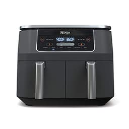 Ninja DZ201 Foodi 8 Quart 6-in-1 DualZone 2-Basket Air Fryer with 2 In…