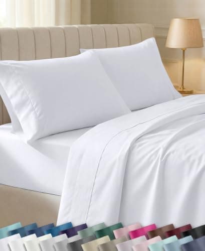 California Design Den Soft 100% Cotton King Sheet Set