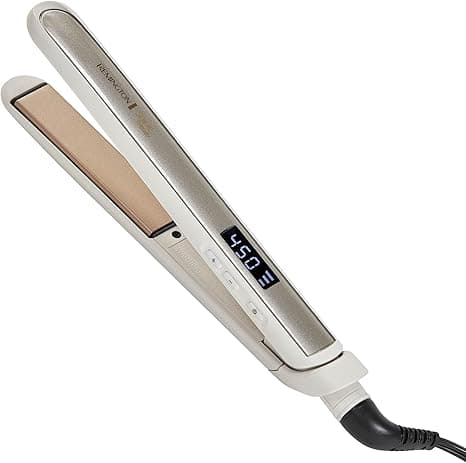 Remington Shine Therapy 1 inch Hair Straightener Iron, Flat Iron Infused with Argan Oil & Keratin, Professional Ceramic Flat Iron for Less Frizz, Shines and Smooth, Styling Tools