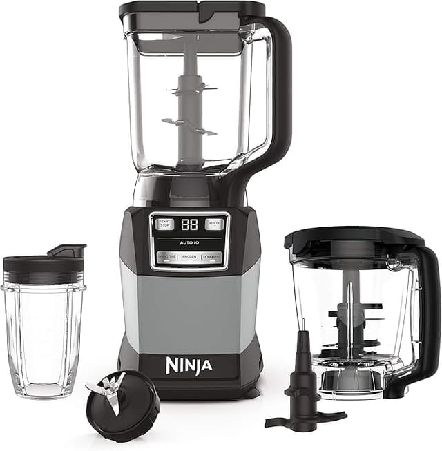 Ninja Blender, Compact Kitchen System, 1200W, 3 Functions for Smoothies