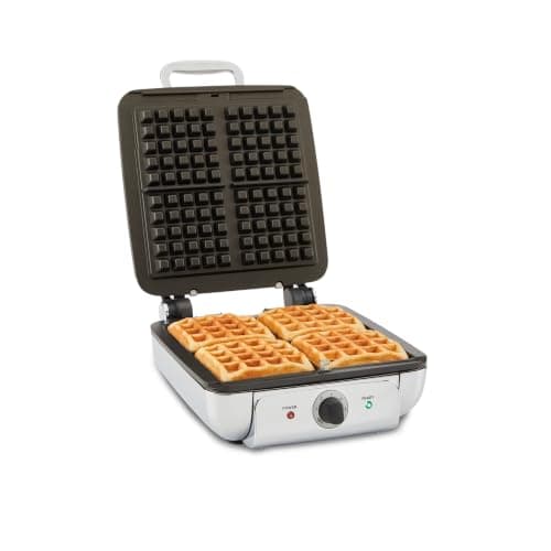 All-Clad Stainless Steel Waffle Maker 4 Section