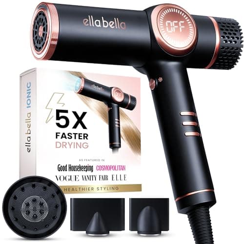 ELLA BELLA® Professional Ionic Hair Dryer